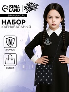 Карнавальный набор «Таинственная девчонка»: сумка, брошь - Фото 1