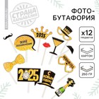 Набор для фотосесии новогодний «Новогодняя вечеринка», на Новый год, 12 предметов, 20 х 30 см - фото 24556944