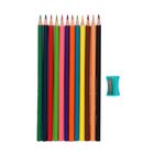 Карандаши трёхгранные 12 цветов, Maped Color Peps, с точилкой - Фото 3