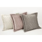 Наволочка Sofi De Marko «Натаниэль», размер 45х45 см, цвет чайная роза - Фото 4