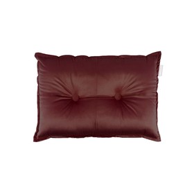 Подушка Sofi De Marko «Вивиан», размер 40х60 см, цвет бордовый