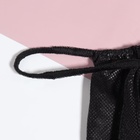 Набор одноразовых трусов, танга, универсальные, 50 шт., чёрный - Фото 5