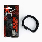 Браслет для выживания «100% мужику», 26×2.5 см - Фото 2