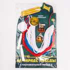 Набор военного «На парад победы»: аксельбант, значок, цвет триколор - Фото 12