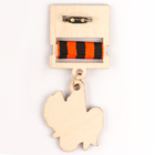 Набор военного «На парад победы»: аксельбант, значок, цвет золотой - Фото 11