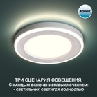 Светильник встраиваемый светодиодный Novotech. Span, 18Вт, Led, 30х225х225 мм, цвет белый - Фото 3