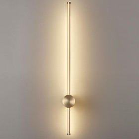 Светильник настенный Lumion. Bram, 8Вт, Led, 125х650х155 мм, цвет золотой