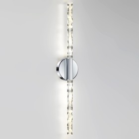 Светильник настенный Odeon Light. Aletta, 6Вт, Led, 710 мм, цвет хром, прозрачный