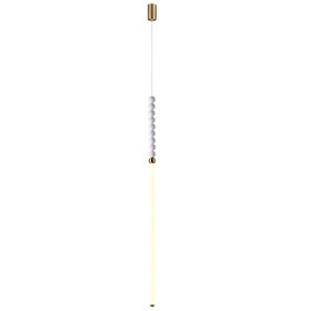 Светильник подвесной Odeon Light. Monella, 12Вт, Led, 950х60х60 мм, цвет античная бронза