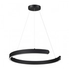 Светильник подвесной Lumion. Indie, 43Вт, Led, 600х600 мм, цвет чёрный - фото 4382121