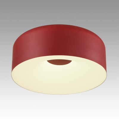 Светильник потолочный Sonex. Confy, 40Вт, Led, 140х360х360 мм, цвет белый, красный
