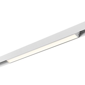 Трековый светильник для низковольтного шинопровода Novotech. Flum, 24Вт, Led, 43х490х22 мм, цвет белый