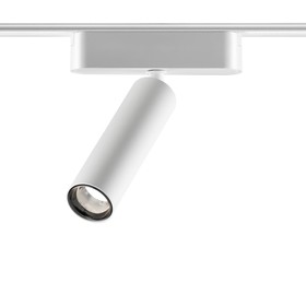 Трековый светильник для низковольтного шинопровода Novotech. Smal, 7Вт, Led, 145х115х31 мм, цвет белый
