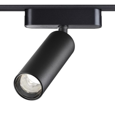 Трековый светильник для низковольтного шинопровода Novotech. Smal, 15Вт, Led, 170х115х45 мм, цвет чёрный