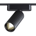 Трековый светильник для низковольтного шинопровода Novotech. Smal, 12Вт, Led, 157х115х50 мм, цвет чёрный - фото 4362830