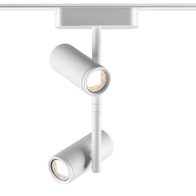 Трековый светильник для низковольтного шинопровода Novotech. Smal, 16Вт, Led, 241х115х42 мм, цвет белый