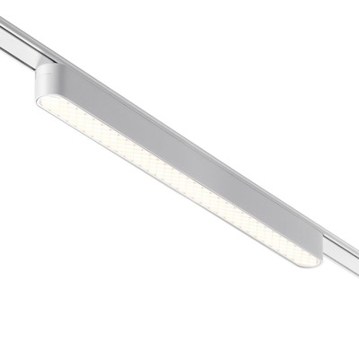 Трековый светильник для низковольтного шинопровода Novotech. Smal, 18Вт, Led, 27х330х25 мм, цвет белый