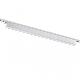 Светильник трековый однофазный трехжильный светодиодный Novotech. Iter, 40Вт, Led, 66х845х36 мм, цвет белый