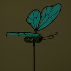 Декор садовый "Бабочка", светящийся в темноте, штекер 52 см, микс цвета - Фото 7