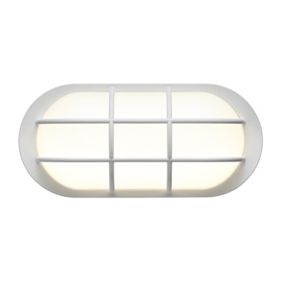 Светильник ландшафтный светодиодный настенно-потолочного монтажа Novotech. Opal, 10Вт, Led, 63х206х96 мм, цвет белый