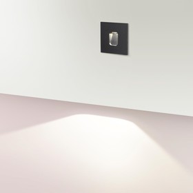 Подсветка для лестниц Odeon Light. Vitty, 1Вт, Led, 80х42х80 мм, цвет чёрный