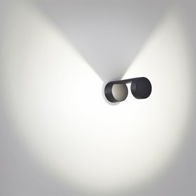 Светильник уличный настенный Odeon Light. Tion, 10Вт, Led, 200х90 мм, цвет чёрный