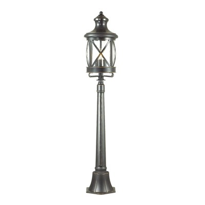 Светильник уличный Odeon Light. Sation, 3х60Вт, E14, 1244х233х233 мм, цвет чёрный