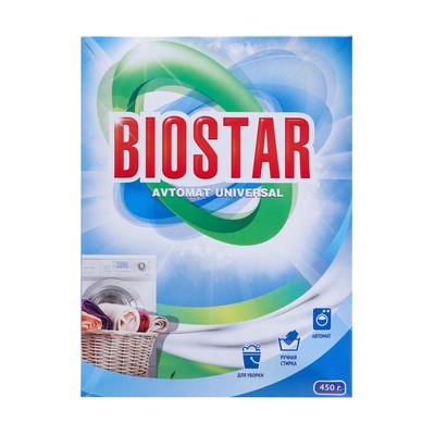 Стиральный порошок, Biostar автомат, 450 гр
