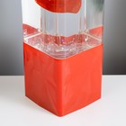 Лава-лампа «Мишка» LED 2 Вт от батареек 3хАА красный 7×7×24 см - Фото 7