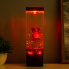 Лава-лампа «Мишка» LED 2 Вт от батареек 3хАА коричневый 7×7×24 см - Фото 2