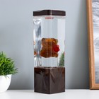 Лава-лампа «Мишка» LED 2 Вт от батареек 3хАА коричневый 7×7×24 см - Фото 3