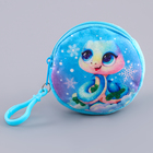 Кошелёк детский «Змейка», плюшевый, цвет МИКС - Фото 3