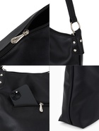 Сумка - мешок женская TEXTURA, на молнии, 32×11×32 см, чёрная - Фото 4