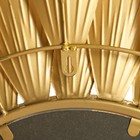 Декор настенный с зеркалом «Цветок. Веер», панно металл под золото, 94×94×7 см - Фото 6