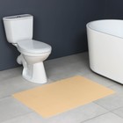 Коврик для ванной и туалета Доляна, 65×100 см, цвет бежевый - Фото 2
