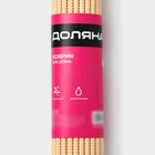 Коврик для ванной и туалета Доляна, 65×100 см, бежевый - Фото 7