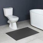 Коврик для ванной и туалета Доляна, 65×100 см, цвет серый - Фото 2