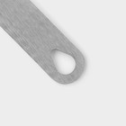 Лопатка кондитерская KONFINETTA, 20.5×3 см, рабочая часть 6×3 см, серебристая - Фото 6