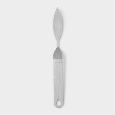 Лопатка кондитерская KONFINETTA, 22×2 см, рабочая часть 8×2 см, серебристая