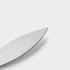 Лопатка кондитерская KONFINETTA, 22×2 см, рабочая часть 8×2 см, серебристая - Фото 5