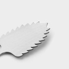 Лопатка кондитерская KONFINETTA, 20.5×4 см, рабочая часть 6×4 см, серебристая - Фото 5