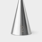 Насадка кондитерская KONFINETTA «Круг», d=1.8 см, № 2 - Фото 5