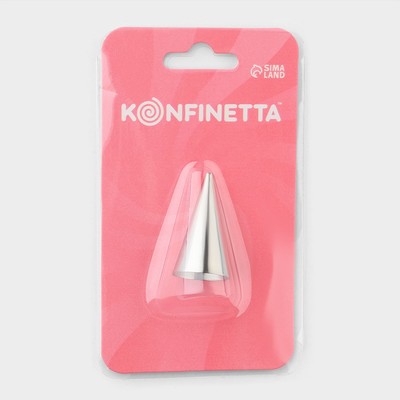 Насадка кондитерская KONFINETTA «Круг», d=1.8 см, № 2, нержавеющая сталь