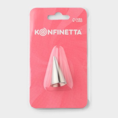 Насадка кондитерская KONFINETTA «Круг», основание d=1.8 см, выход d=3 мм, № 3, нержавеющая сталь