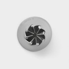 Насадка кондитерская KONFINETTA, d=2.1 см, № 108, нержавеющая сталь - Фото 3