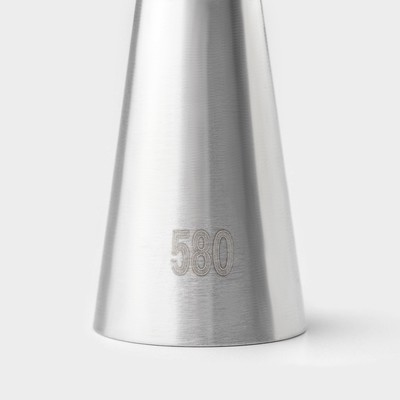 Насадка кондитерская KONFINETTA, d=2.5 см, № 580, нержавеющая сталь