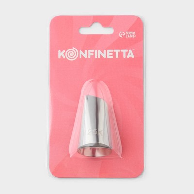 Насадка кондитерская KONFINETTA «Лепесток», d=2.5 см, № 125К, нержавеющая сталь