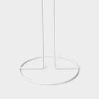 Держатель для рулонов туалетной бумаги Доляна, 55×14×14 см, белый - Фото 3