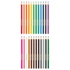 Карандаши 24 цвета Мульти-Пульти "Друзья енота", трёхгранные, заточенные, в тубусе - фото 321743071