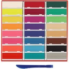 Пластилин «Гамма. Мультики», 24 цвета, 480 г, со стеком, картонная упаковка - Фото 2